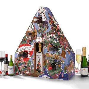 <span class=keywords><strong>Calendrier</strong></span> <span class=keywords><strong>de</strong></span> <span class=keywords><strong>l</strong></span>'<span class=keywords><strong>avent</strong></span> vide personnalisé <span class=keywords><strong>de</strong></span> 24 jours pour <span class=keywords><strong>bouteille</strong></span> <span class=keywords><strong>de</strong></span> <span class=keywords><strong>vin</strong></span> compte à rebours <span class=keywords><strong>de</strong></span> Noë<span class=keywords><strong>l</strong></span> revêtement UV imprimé pour whisky vodka tequila - Product Image 1