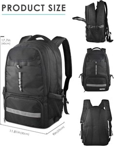 Zaino Multifunzionale Impermeabile per Viaggi Casual, Grande Capacità per <span class=keywords><strong>Laptop</strong></span>, Borsa Sportiva con Scomparto per Pallone da Basket - Product Image 6