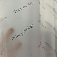 Kertas Tisu Pembungkus Ramah Lingkungan Daur Ulang Harga Pabrik untuk Pakaian, Sepatu, Kaus Kaki, Kemasan Logo Kustom Tahan Lama Anti Lembab