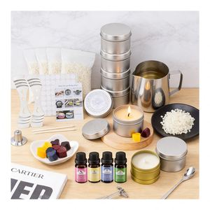 Boîte cadeau personnalisée pour bougies, design de présentation de luxe pour pots aromatiques, marque de bougies, cadeaux de mariage, présentation en magasin - Product Image 2