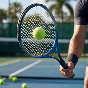HIBO Attrezzatura Professionale in Alluminio per Principianti, Dispositivo Automatico a Rimbalzo Singolo, Equipaggiamento Leggero per Allenamento <span class=keywords><strong>Tennis</strong></span> Adulti - Product Image 5