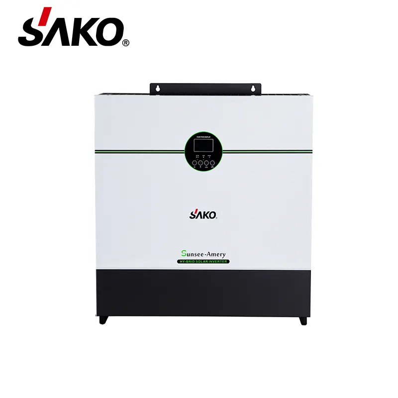SAKO — onduleur solaire 5kw 48V 110V avec contrôleur MPPT, batterie à onde sinusoïdale Pure, hors réseau, haute qualité, courant continu 20kw