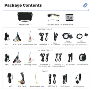 MEKEDE Pantalla Android Car Radio 360 Rolling Car Android Player Navegación para GWM Steed 6 2018-2021 - Product Image 2