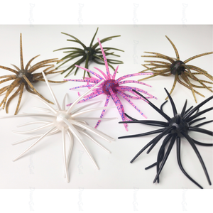 Señuelo de pesca de plástico blando TPE con forma de erizo de mar, flotante, resistente a desgarros, para lubina y trucha, venta al por mayor - Product Image 1