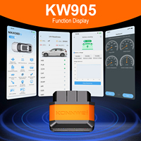 Escáner OBD2 para Automóvil KONNWEI KW905 2026, Profesional, Bluetooth 5.0, Compatible con Android e iOS