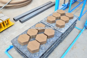 DF10-10S Thủy Lực Đất Nén Trái Đất Lồng Vào Nhau Tự Động Làm Gạch Đất Sét Và Bắn Máy Để Làm Khối Đất Sét - Product Image 5