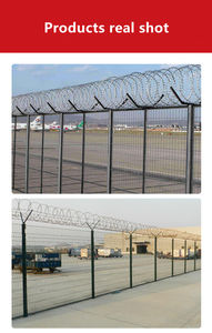 Fil de clôture à lames enroulées peu encombrant pour la gestion périmétrique des propriétés commerciales - Product Image 1