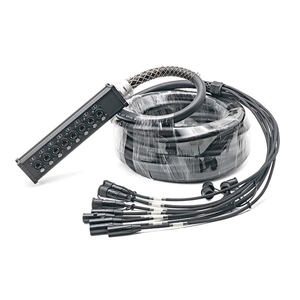 Câble serpent 4 canaux <span class=keywords><strong>RJ45</strong></span> vers <span class=keywords><strong>RJ45</strong></span> CAT6 Multi-Longueur Stage Box Pro Audio Patch pour Live Sound Network Installation Ready - Product Image 1