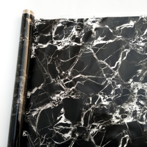 30/50/60/100/120CM Width Black Marble Cubic <strong>Printing</strong> <strong>Film</strong> <strong>Hydrographic</strong> Dipping Paper IVS-8603 Water Transfer <strong>Printing</strong> - Product Image 1