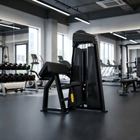 Machine professionnelle de curl des jambes à la position couchée, équipement de gym commercial pour l'entraînement des muscles des ischio-jambiers