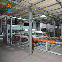 Machine de fabrication de carreaux en céramique LYA haute productivité, stable et flexible, avec boîte de vitesses, roulement, moteur et pompe pour la décoration murale 380V