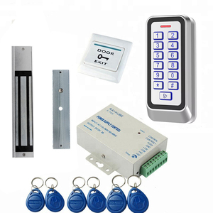 280KG Electric Magnetic Lock Access Control System Kit + <strong>Metal</strong> FRID Keypad +<strong>Exit</strong> <strong>Button</strong>+RFID <strong>Key</strong> Fobs - Product Image 1
