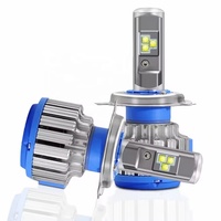 Faros Delanteros LED para Automóvil T1 H4, H1, H7, H11, 9005, Faros LED Turbo para Automóvil, Focos LED para Auto con Chip Cree, Accesorios de Iluminación para Automóvil