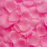 Vente Directe Usine Pétales de Rose Artificiels pour Mariage en Plastique
