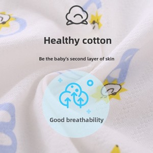 Combinaison pour bébé en coton peigné antibactérien, imprimé ours, style coréen, respirante, combinaison d'été pour nouveau-né, combinaison pour enfants - Product Image 4