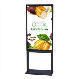 55 65 pouces moins bruyant anti-éblouissement 4K Anto luminosité ajuster la signalisation numérique extérieure - Product Image 2