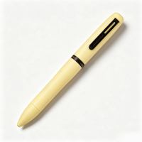 Stylo bille rotatif rétractable en métal Uni Jetstream Prime SXE3-LPR-05 Light Touch Ink 3 couleurs 0,5 mm pour l'école japonaise