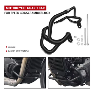 2024 pour <span class=keywords><strong>Triumph</strong></span> Speed 400 brouilleur 400X systèmes de carrosserie de moto Crash Bar moteur garde cadre protecteur pare-chocs Kit pour - Product Image 2