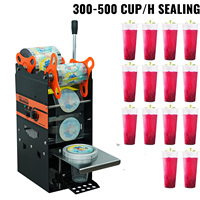 WY802F manuel tasse à thé scellant 300-500 tasse/h pour 90/95mm tasses noir bulle lait thé Machine à sceller