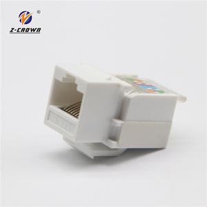 Connettore Keystone Pass-Through RJ45 Cat6 UTP Schermato Senza Cavi - Product Image 4