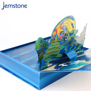 Fournisseurs expérimentés Matériaux écologiques Couvercle et boîte de base Boîte d'emballage cadeau kraft Boîte de papier d'art - Product Image 5