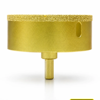 Foret diamanté pour céramique, porcelaine, marbre et granit - Scie cloche à mandrin SDS M14