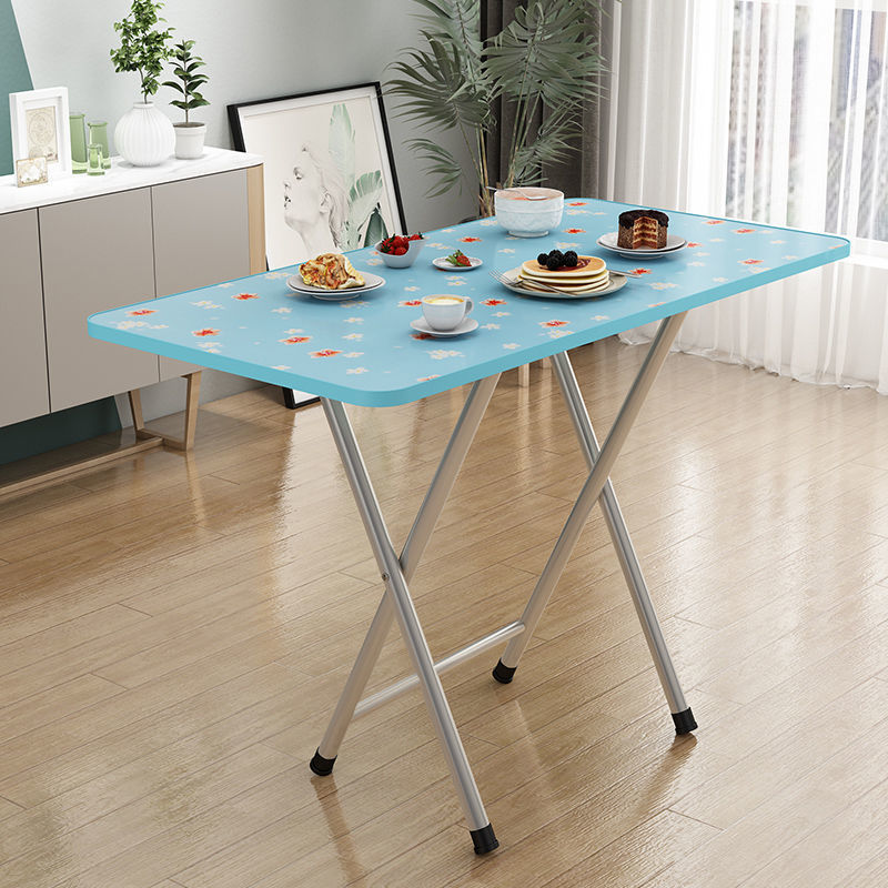 Horizontal horizontal bar 60*40*72 high blue flowers