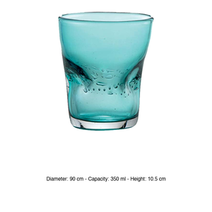 แก้วสีฟ้าคราม Dali' 35 ซล. สูง 10.5 ซม. เส้นผ่านศูนย์กลาง 9 ซม. รุ่น M1934 - Product Image 3