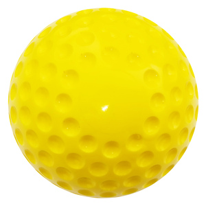 Pelota de Béisbol de 9 Pulgadas para Lanzamiento, Pelota de Entrenamiento de Béisbol con Hoyuelos Amarillos - Product Image 2