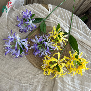 Flores Artificiales de Lirio Araña, Flor de Seda, Decoración para Bodas y Hogar, Impermeables, Estilo Romántico y de Ensueño - Product Image 2