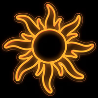 Lampe murale LED néon esthétique, étanche IP67, rouge, alimentée par USB, pour chambre à coucher, dortoir, salle de jeux, fête, décoration de mariage