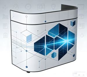 Pantalla LED con paso de píxeles de 2.0 mm, encapsulación GOB, ángulo de visión de 160°, fácil instalación y desmontaje, para mostradores y barras de recepción - Product Image 2