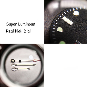 Reloj de Buceo Resistente al Agua 20ATM, Bisel de Zafiro Superluminoso, Reloj de Pulsera Automático de Lujo para Hombre - Product Image 5