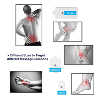 Pulse électronique TENS & EMS Massage Muscles Soulager les douleurs articulaires TENS Electrode Pad EMS Unit Digital Tens Machine