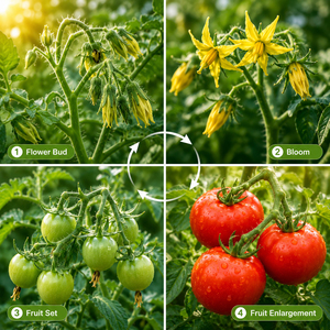 Engrais liquide bio-stimulant aux acides aminés pour embellir les fruits et accélérer la floraison, favorisant la pollinisation et la prévention de la chute des fruits - Product Image 3