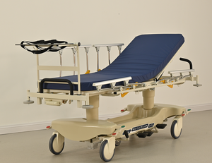 Equipo médico MT Camilla de metal de emergencia para pacientes Ambulancia Carro camilla de transferencia hidráulica de pacientes de lujo - Product Image 5