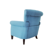 Klassischer getufteter Einzels ofa sessel mit Rolled Arms Fabric Living Room Chair