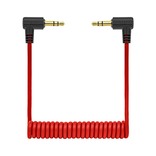 35mm Audio Cable Adapter Cable TRS to TRRS Connection Cable for Lavalier Microphone and Audio Output Male to Male