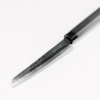 Couteau à trancher Mini Chef, lame en acier à ressorts de type automobile, longueur de la lame 112 mm, chauffage et trempage, meilleure qualité