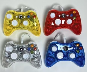 Trò chơi LED rõ ràng có dây điều khiển cho Xbox 360 trò chơi USB có dây điều khiển - Product Image 2