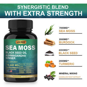 แคปซูลชุดรวมสารสกัดจากสาหร่ายทะเล ชิลลาจิต น้ำมันเมล็ดดำ อะชวาแกนธา โรดิโอลา โรเซีย บาร์ด็อค ขมิ้น ขิง อาหารเสริมออลอินวัน - Product Image 5