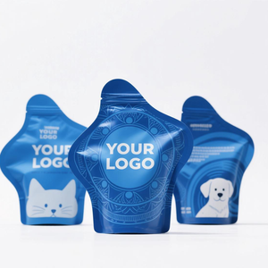 Sacs à fermeture éclair en mylar avec impression numérique et feuille d'aluminium holographique intérieure pour bonbons - Product Image 1