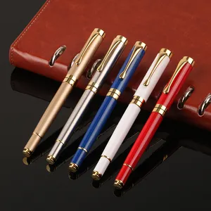 Nieuwe Mode Hoge Kwaliteit Professionele Pen Leverancier Custom Logo Piano Verf Metalen Executive Pen