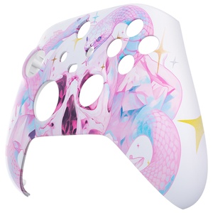 EXtremeRate Celestial Serpent's Embrace - Carcasa Frontal de Repuesto para Control de Xbox Series X S, Accesorios Personalizados - Product Image 3