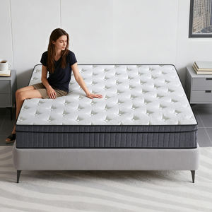 Colchón de Fibra Transpirable Ecológico de Tamaño Individual, 30 cm de Grosor, Diseño Moderno, Algodón de Alta Calidad, Enrollable, Firmeza Media - Product Image 1