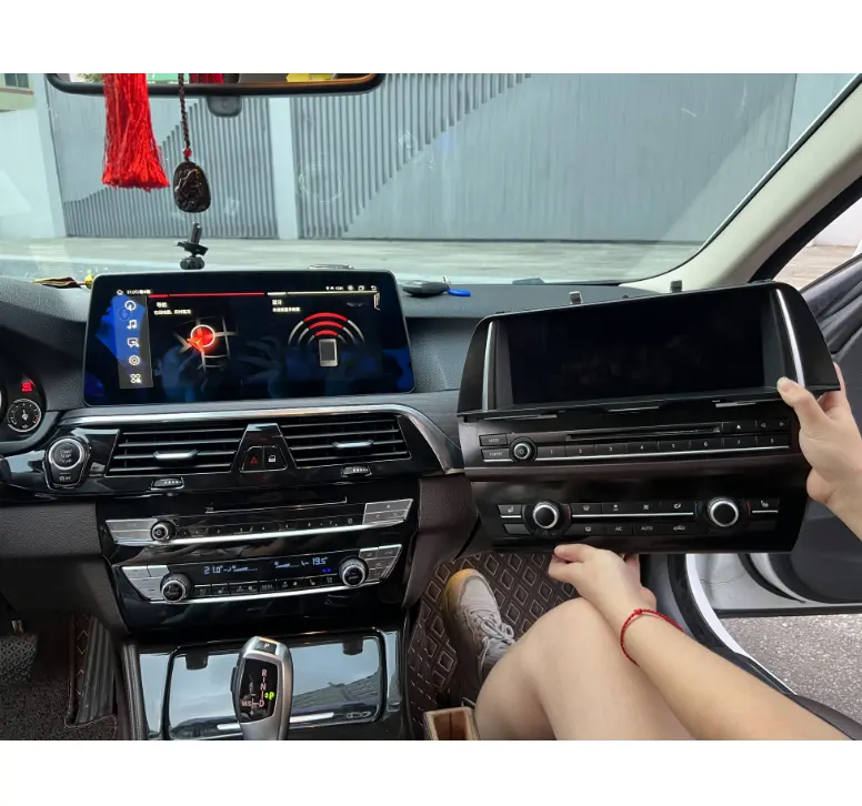 12.3 "Android Car đa phương tiện Máy nghe nhạc đài phát thanh cho BMW 5 Series F07 GT 7 Series F01 F02 mới nâng cấp 2023 Carplay GPS navigation