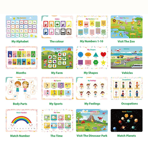 Libro educativo personalizado Montessori ocupado para niños en edad preescolar, los más nuevos temas con Sensor de autismo, juguetes creativos de pasta para niños pequeños - Product Image 5