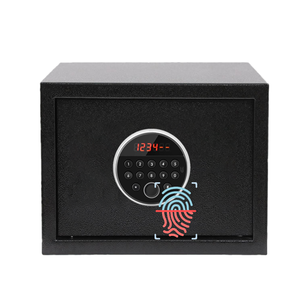 Cao cấp tùy chỉnh logo 27L Công suất sinh trắc học an toàn LCD hiển thị vân tay an ninh an toàn hộp hiển thị mã thời gian - Product Image 1