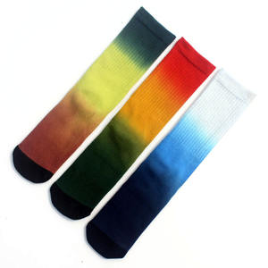 <span class=keywords><strong>Calcetines</strong></span> Deportivos Unisex con Degradado de Color, Acolchados, Transpirables, que Absorben la Humedad, para Correr, Gimnasio y Uso Diario - Product Image 4