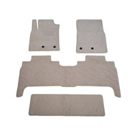 Tapis de sol de voiture personnalisé pour toyota Land Cruiser 100 Tapis de sol auto antidérapants imperméables pour toyota LC100 2002-2007